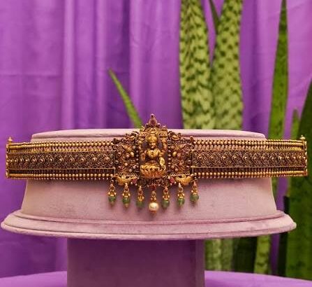 Silver Vaddanam and Muhurtham Sarees for a Graceful Bridal Look